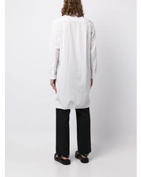 Yohji Yamamoto Collar Detailed Cotton Shirt