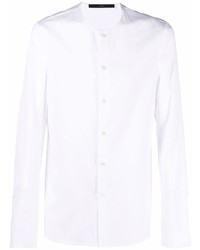 SAPIO Collarless Button Up Shirt