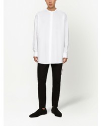 Dolce & Gabbana Collarless Long Shirt
