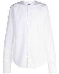 DSQUARED2 Collarless Long Sleeve Shirt