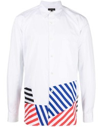 Comme des Garcons Comme Des Garons Multi Way Stripe Pattern Cotton Shirt