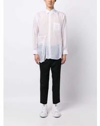 Comme Des Garcons SHIRT Comme Des Garons Shirt Asymmetric Semi Sheer Shirt