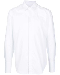 Ferragamo Concealed Fastening Oxford Poplin Shirt