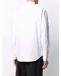 Valentino Concealed Front Button Placket Shirt