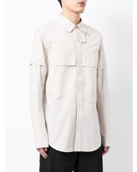 Julius Concealed Front Fastening Shirt