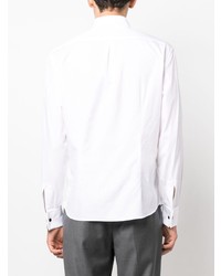 Brunello Cucinelli Contrast Buttons Cotton Shirt