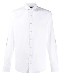 Hackett Contrast Elbow Patches Shirt