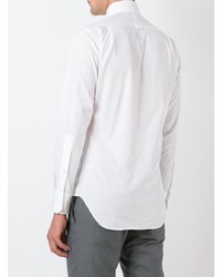 Thom Browne Contrast Fastening Shirt