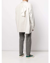 Maison Mihara Yasuhiro Contrast Panel Cotton Shirt