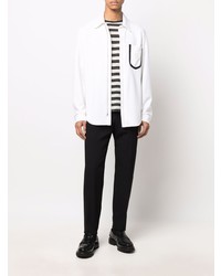 Giorgio Armani Contrast Trim Longsleeved Shirt