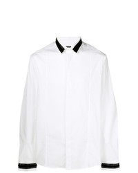 Les Hommes Contrast Trim Shirt