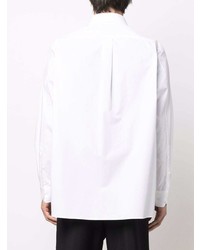 Valentino Contrasting Panel Long Sleeve Shirt
