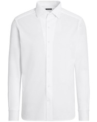 Zegna Cotton Long Sleeve Shirt