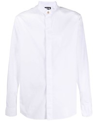 Giorgio Armani Cotton Mandarin Collar Shirt