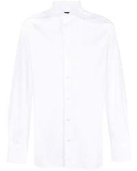 Tom Ford Cotton Poplin Long Sleeve Shirt