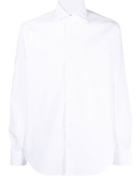 Mazzarelli Cotton Spread Collar Shirt