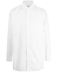 Yohji Yamamoto Crease Effect Oversize Long Sleeve Shirt