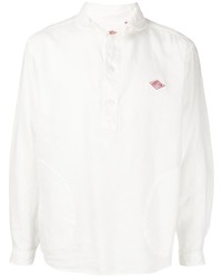 Danton Curved Collar Cotton Shirt