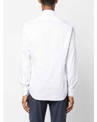 Corneliani Cutaway Collar Cotton Shirt