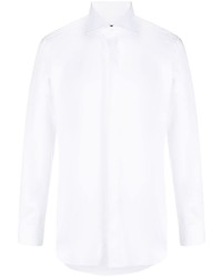 Barba Cutaway Collar Long Sleeve Shirt