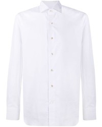 Boglioli Cutaway Collar Long Sleeved Shirt