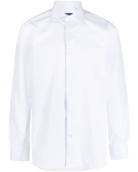 Finamore 1925 Napoli Cutway Collar Cotton Shirt