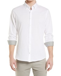 Brax Daniel Solid Shirt In White At Nordstrom