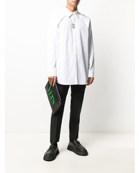 Valentino Detachable Collar Long Sleeve Shirt