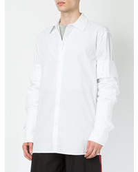 Delada Detachable Cuff Sleeve Shirt