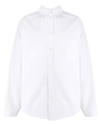 Balenciaga Double Faced Cotton Shirt