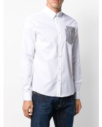 Les Hommes Urban Double Pocket Shirt