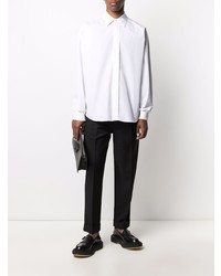 Alexander McQueen Drop Shoulder Long Sleeve Shirt