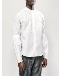 Aganovich Elasticated Sleeve Detail Shirt