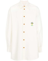 Doublet Embroidered Cotton Shirt