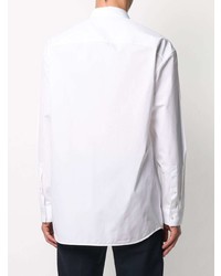 Jil Sander Embroidered Logo Button Up Shirt