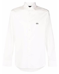 Emporio Armani Embroidered Logo Long Sleeve Shirt