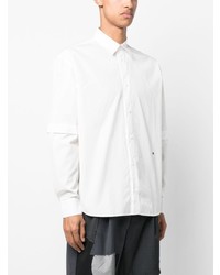 Études Etudes Detachable Sleeve Cotton Shirt