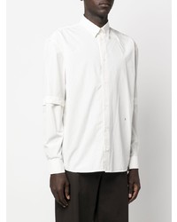 Études Etudes Detachable Sleeved Cotton Shirt