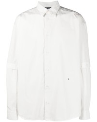 Études Etudes Detachable Sleeved Cotton Shirt