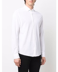 Drumohr Fitted Long Sleeved Shirt