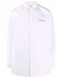 Valentino Flower Patch Shirt
