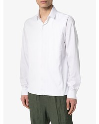 Haider Ackermann Frayed Seam Buttoned Shirt