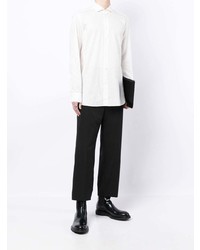 Emporio Armani French Collar Cotton Shirt