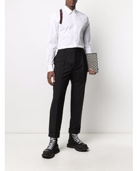 Alexander McQueen Harness Detail Long Sleeve Shirt