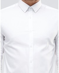 Jack and Jones Jack Jones Premium Long Sleeve Slim Smart Shirt