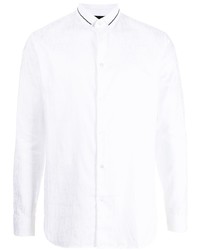 Emporio Armani Jacquard Logo Cotton T Shirt