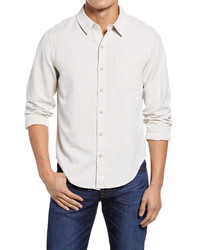 BRIDGE AND BURN Jude Button Up Double Cloth Shirt