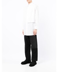 Yohji Yamamoto Layered Long Sleeve Shirt