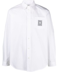 Valentino Logo Appliqu Cotton Shirt
