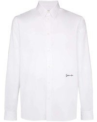 Givenchy Logo Embroidered Cotton Shirt